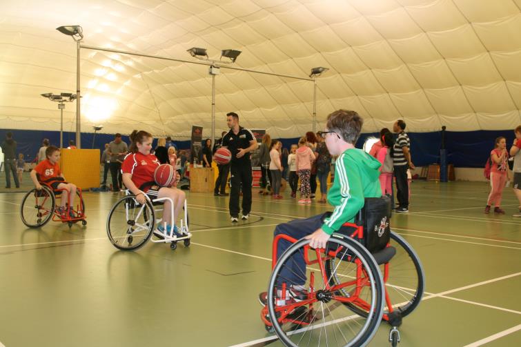 Children enjoyed a wide variety of sport taster sessions at the Sports Club open day